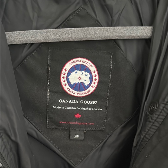 Canada Goose Black Shelburne Parka with Fur Hood - Picture 2 of 6